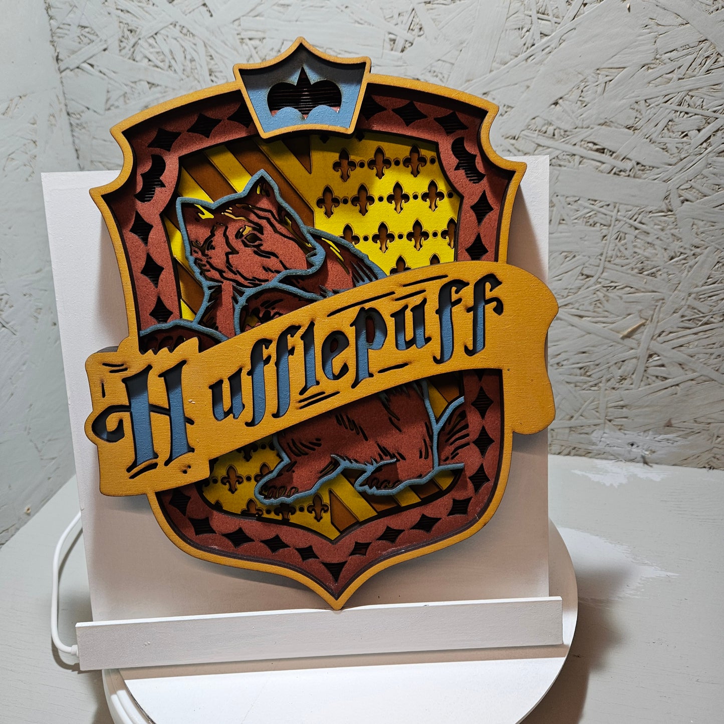 Harry Potter Layered MDF Wall Art β Laser Cut & Hand Painted - Lazer Creative
