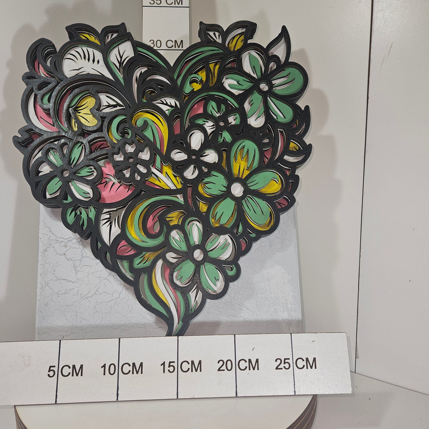 Hart Shaped Wall Art - Lazer Creative