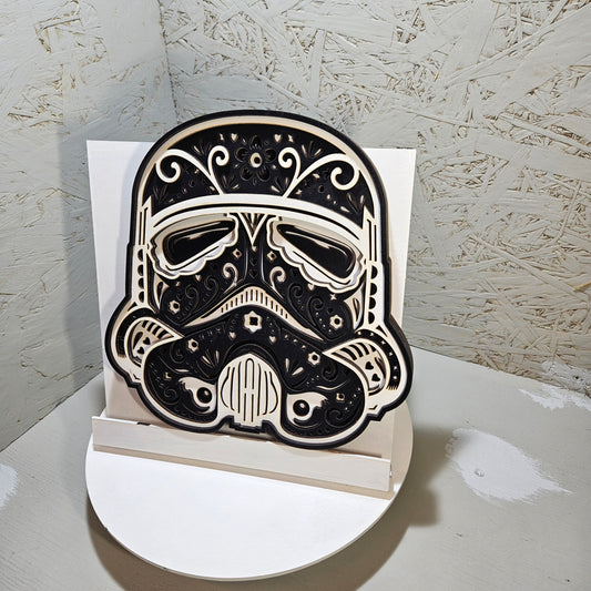 Multi-Layer Storm Trooper Helmet