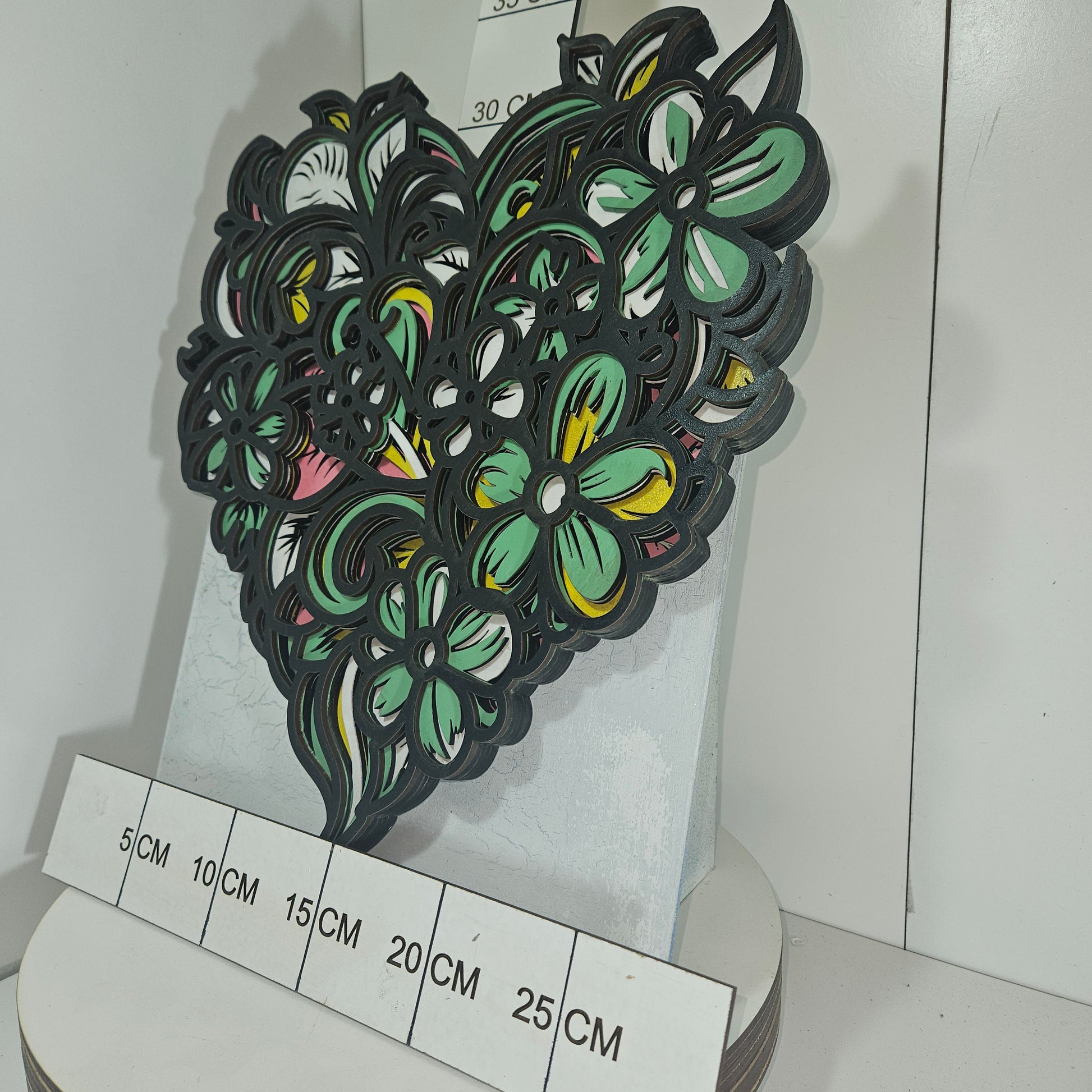 Hart Shaped Wall Art - Lazer Creative