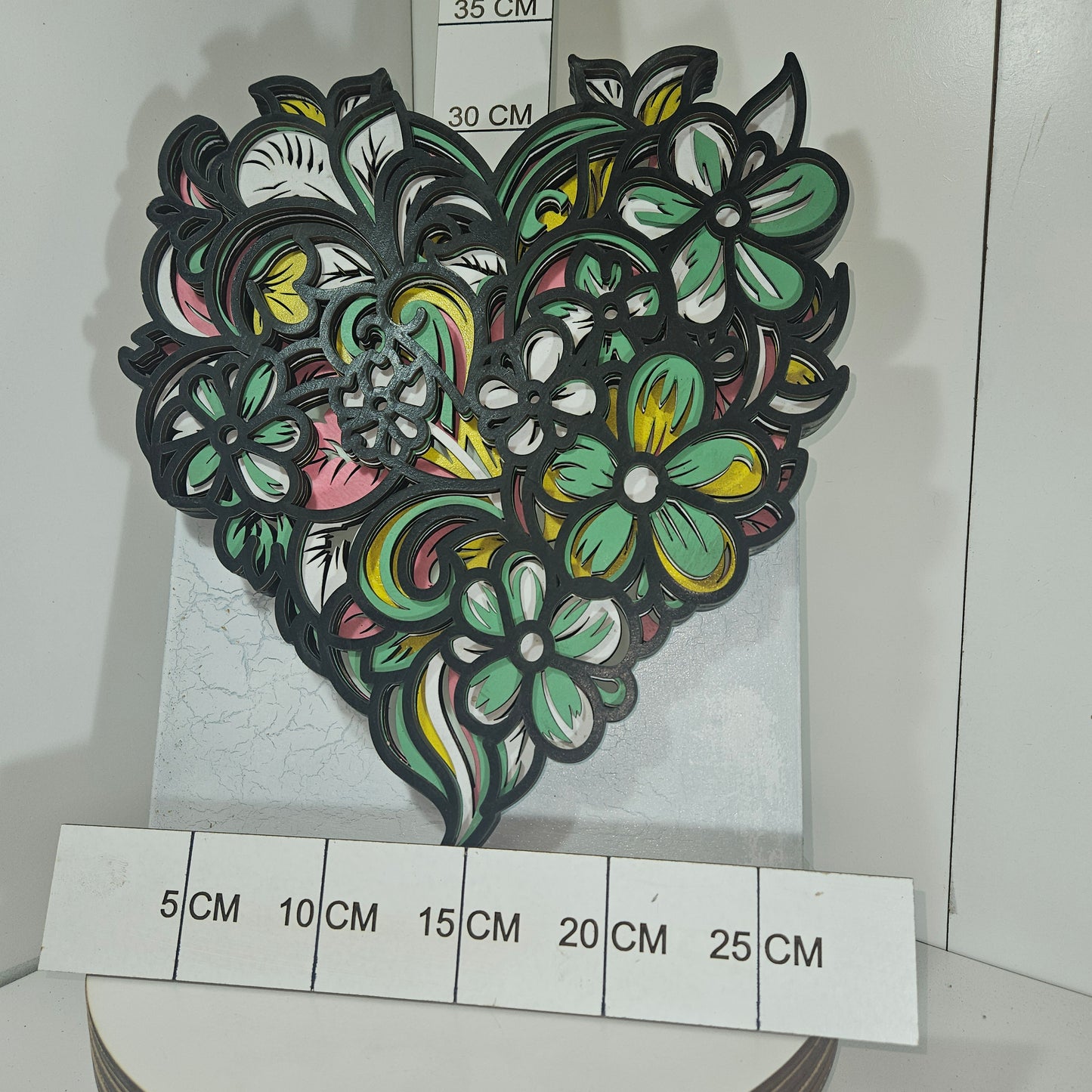 Hart Shaped Wall Art - Lazer Creative