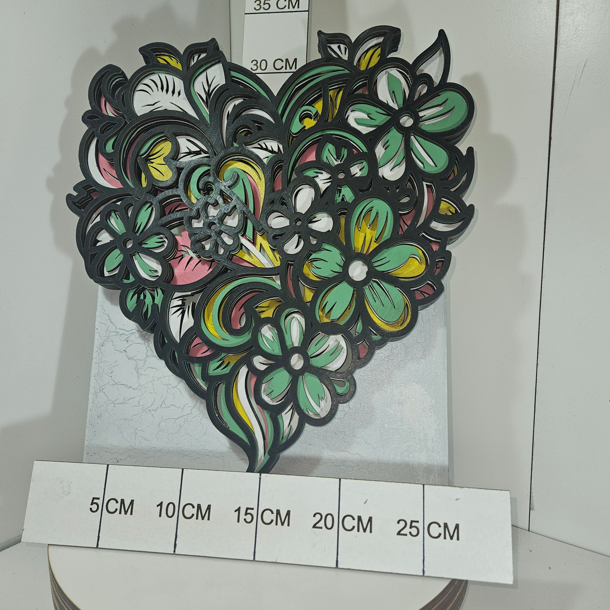 Hart Shaped Wall Art - Lazer Creative