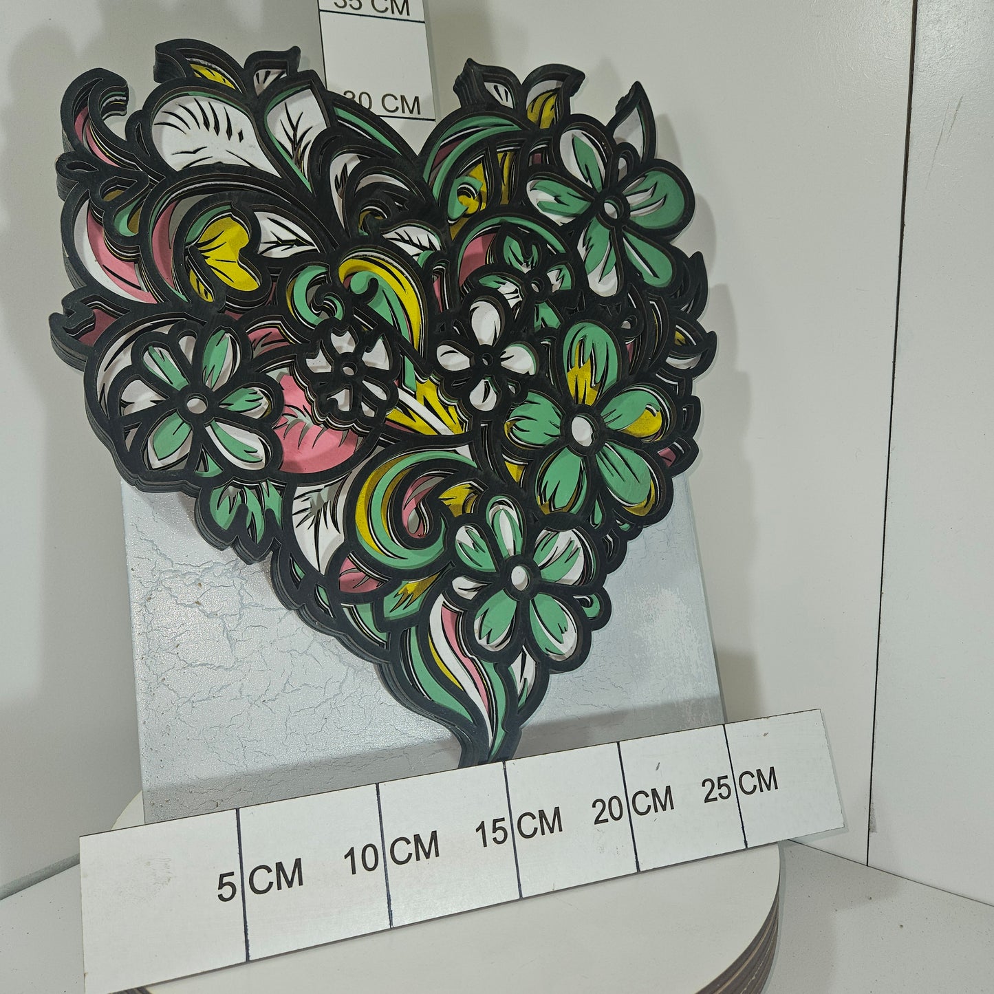 Hart Shaped Wall Art - Lazer Creative