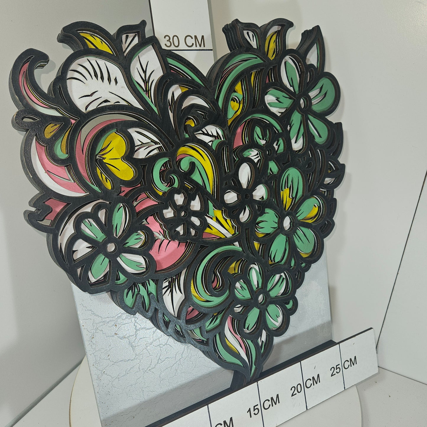 Hart Shaped Wall Art - Lazer Creative