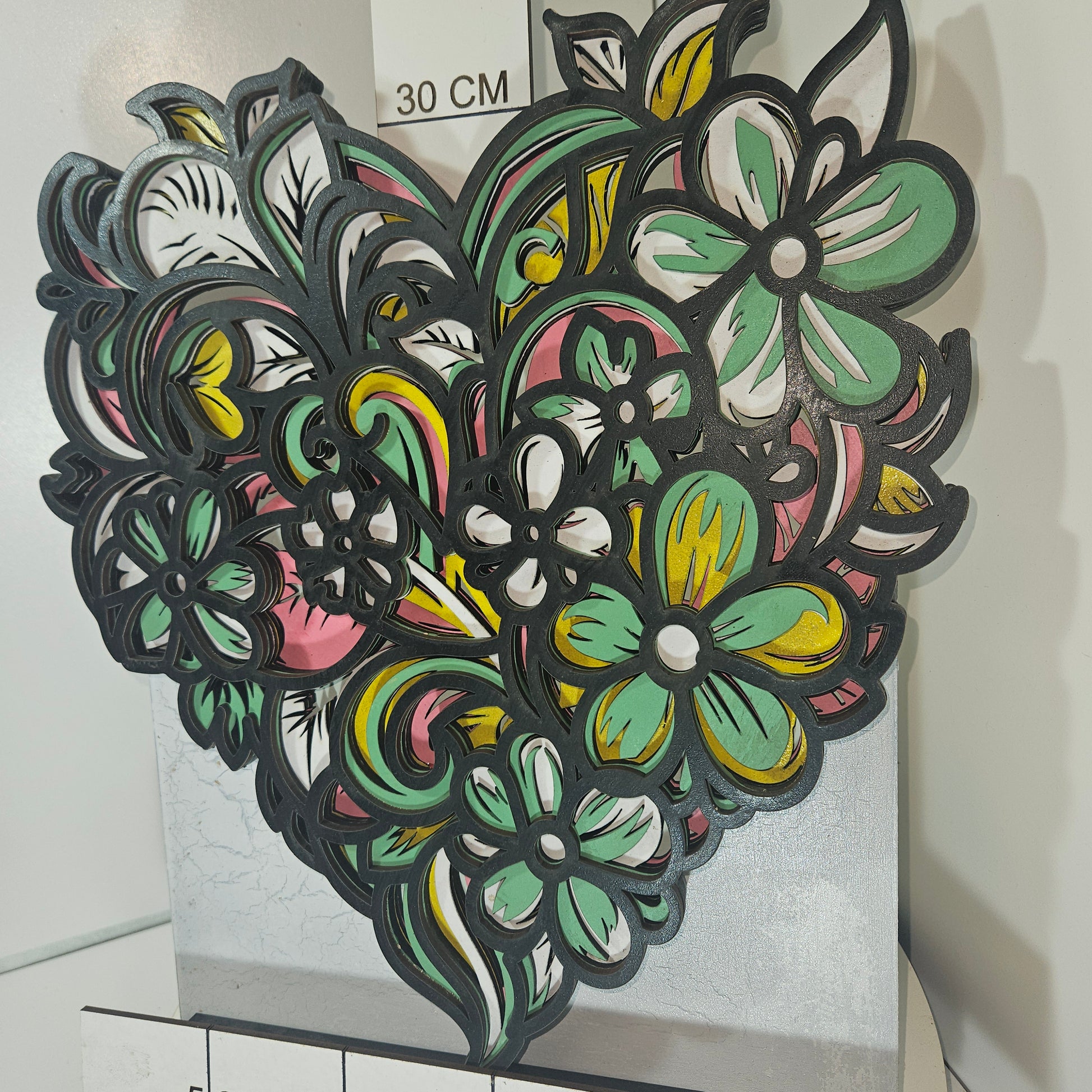 Hart Shaped Wall Art - Lazer Creative