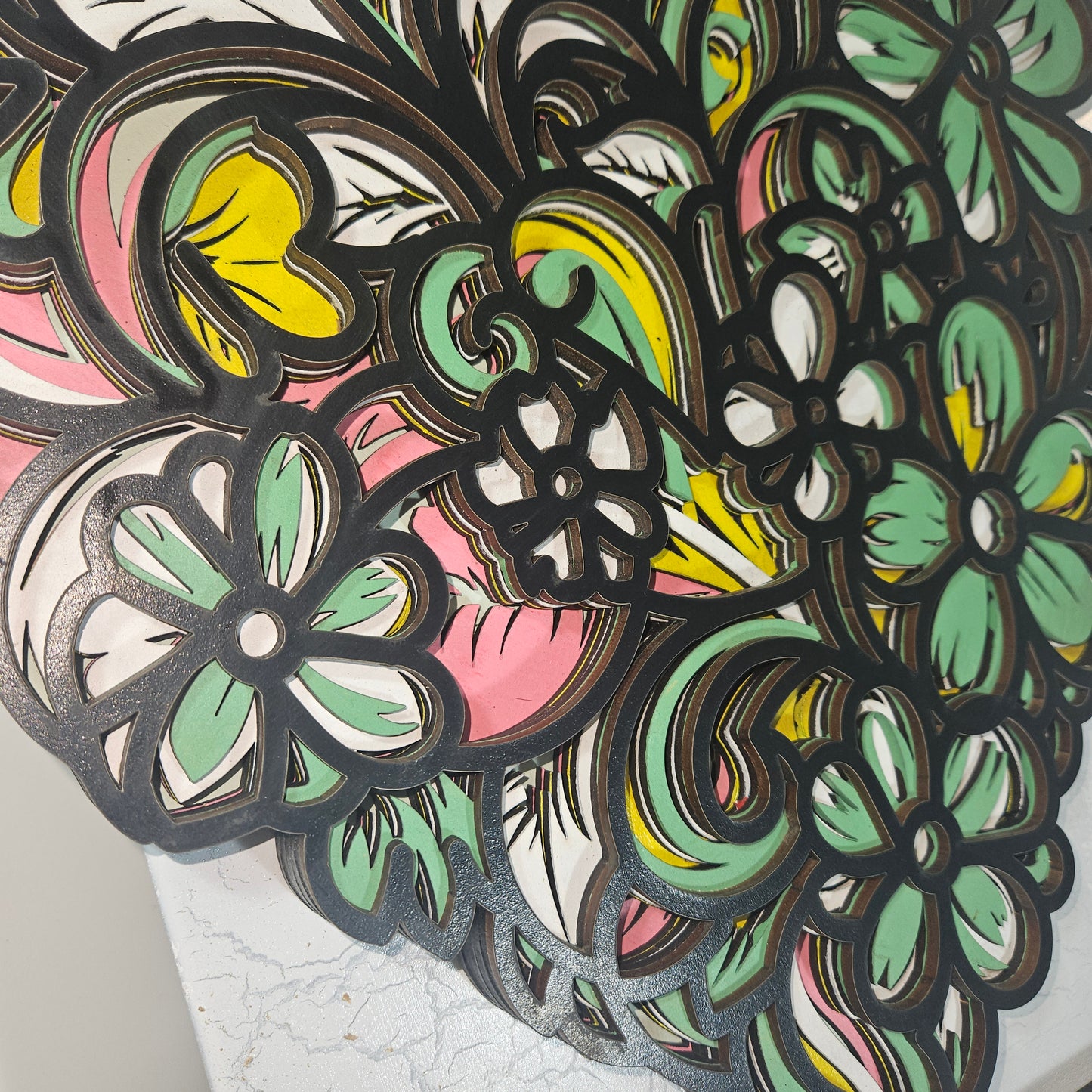 Hart Shaped Wall Art - Lazer Creative